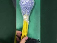How to put fiber cable into expandable sleeve  as pulling eye