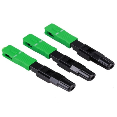 50dB FTTH Fast Connector , 10 times SC APC Connector for Drop cable