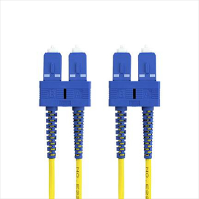 SC UPC-SC UPC Fiber Optic Patch Cord Single Mode Duplex 3.0mm G657A Lszh Cable