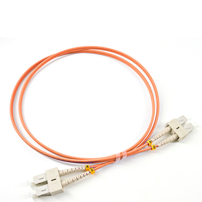 PVC LSZH 2.0mm Fiber Optic Patch Cord Duplex SC-SC