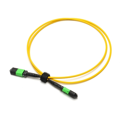 OM3 / OM4 Fiber Optic Patch Cord , MPO Fiber Cable 3mm For CATV