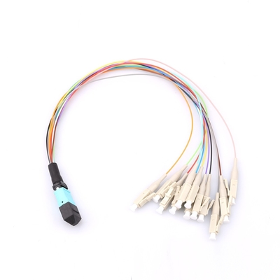 Single Mode Multimode Mpo Fanout Cable For Telecommunication