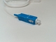 Mini Fiber Optic PLC Splitter SC UPC Connector SM G657A1 1x8 PLC Splitter