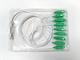 Mini Tube 1x16 Fiber Optical Splitter SCAPC PLC Blister Packing White Color