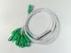 Plastic Bag Packing White Color SCAPC PLC Fiber Optical Splitter 1 IN 16 OUT
