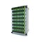 LGX SC / APC 1x64 PLC Optical Splitter 8 Layers X 8 Green Vertical