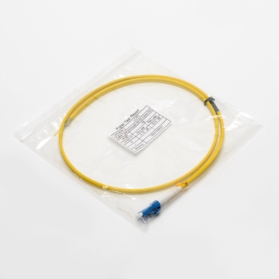 Armoured Single Mode Fiber Optic Pigtails , Simplex Lc To Pc Patch Cord 3.0mm