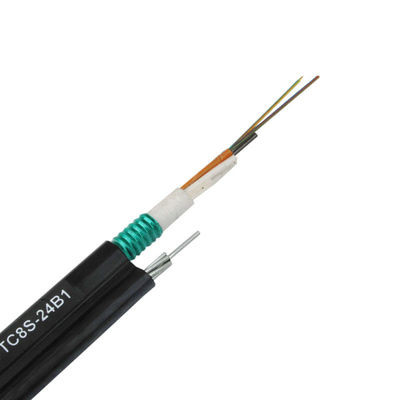 Singlemode GYTC8S Fiber Optic Cables , Ftth Optical Fiber Cable 48 Core