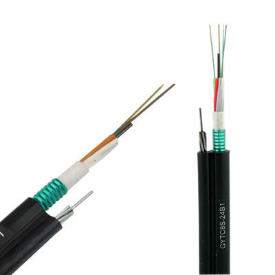 Singlemode GYTC8S Fiber Optic Cables , Ftth Optical Fiber Cable 48 Core